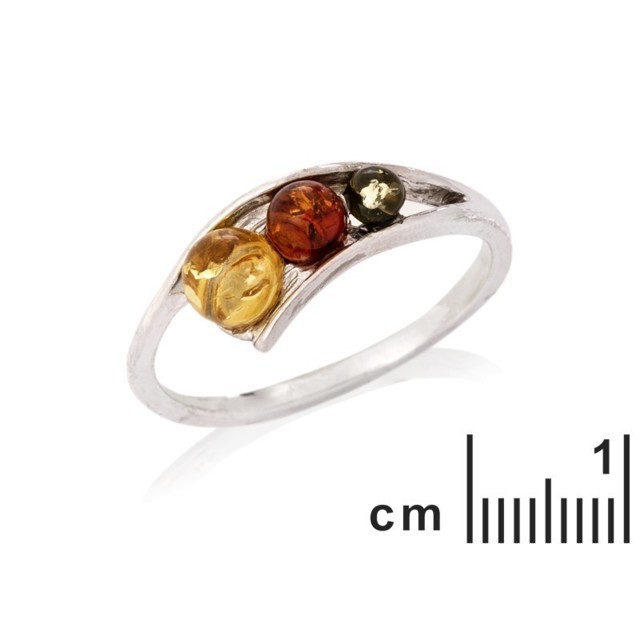 Collection Ambre BAGUE ARGENT AMBRE