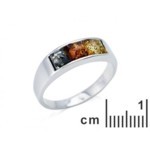 Collection Ambre Bague Argent Ambre AJP7-499MR