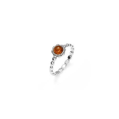 Collection Ambre Bague Argent Ambre GI-BA017