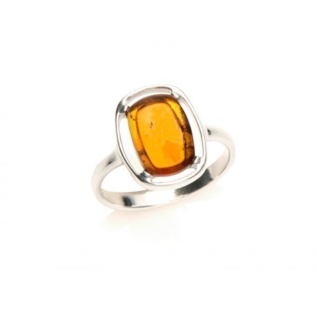 Collection Ambre Bague Argent Ambre SA2965ROR