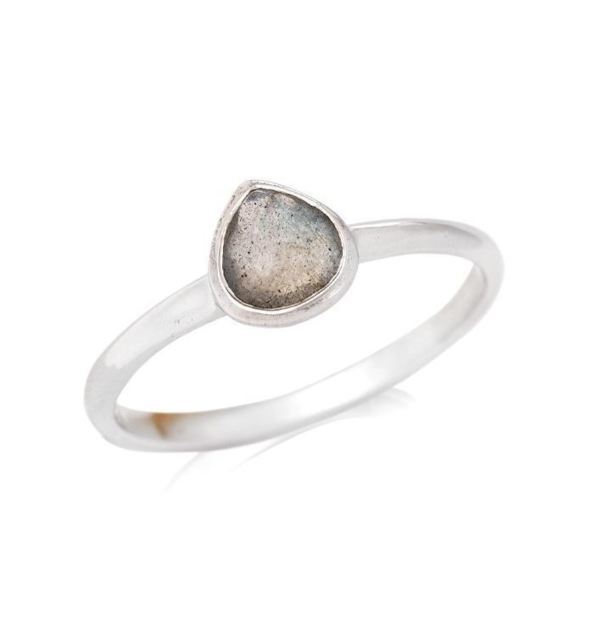 Collection Labradorite Bague argent Labradorite