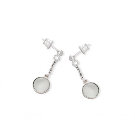 Bijoux Agate Boucle d'oreille Argent Agate CSA-BO005