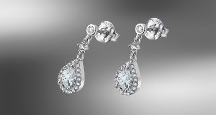 Bijoux Lotus Boucles d'Oreilles Lotus Silver LP1592-4/1