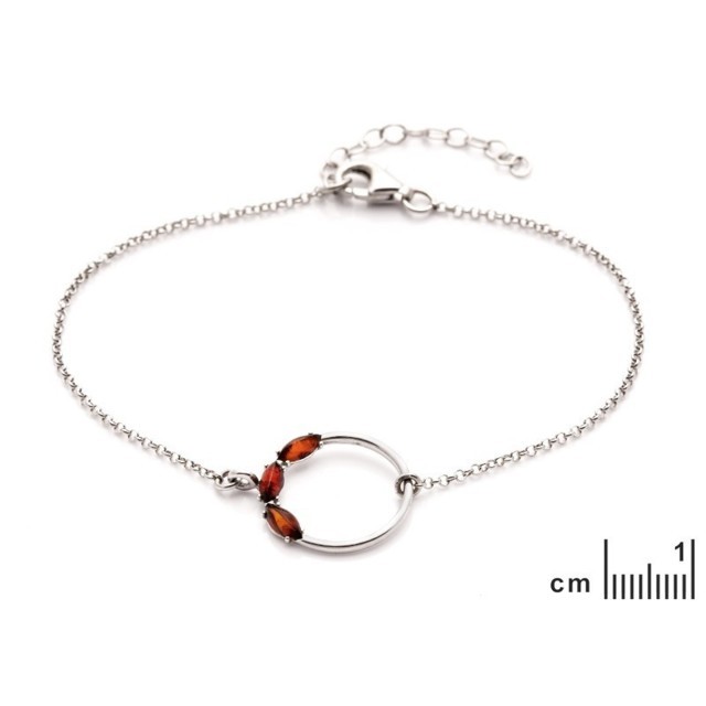 Collection Ambre BRACELET ARGENT AMBRE