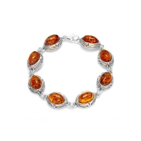 Collection Ambre BRACELET ARGENT AMBRE GI-BR028