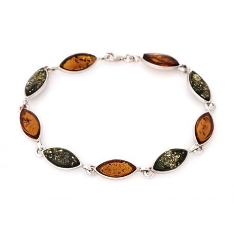 Collection Ambre BRACELET ARGENT AMBRE KL826-44BR