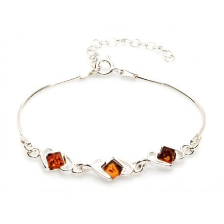 Collection Ambre BRACELET ARGENT AMBRE MGB300R