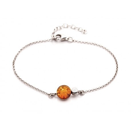 Collection Ambre BRACELET ARGENT AMBRE ZIDZ257BR