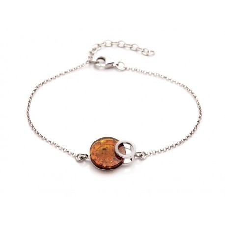 Collection Ambre BRACELET ARGENT AMBRE ZIDZ261BR