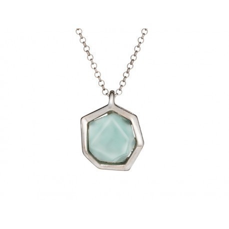 Bijoux Agate Collier Argent Agate CKL-CL005