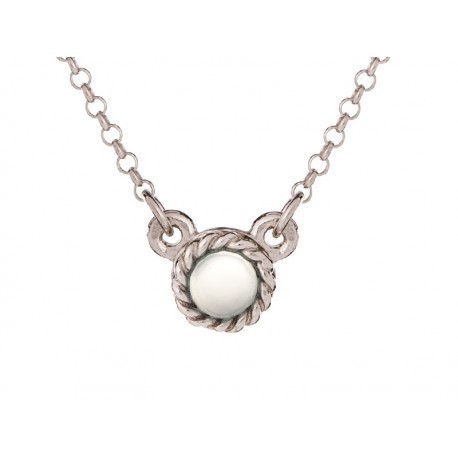 Bijoux Agate Collier Argent Agate CKL-CL008-AA