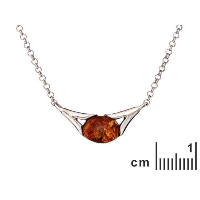 Collection Ambre COLLIER ARGENT AMBRE.KL1044-460NR