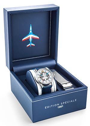 Montre Patrouille de France Édition Spéciale. 1981 Patrouille de France. 668904. ANDREA BISSON