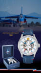 Montre Patrouille de France Édition Spéciale. 1981 Patrouille de France. 668904. ANDREA BISSON
