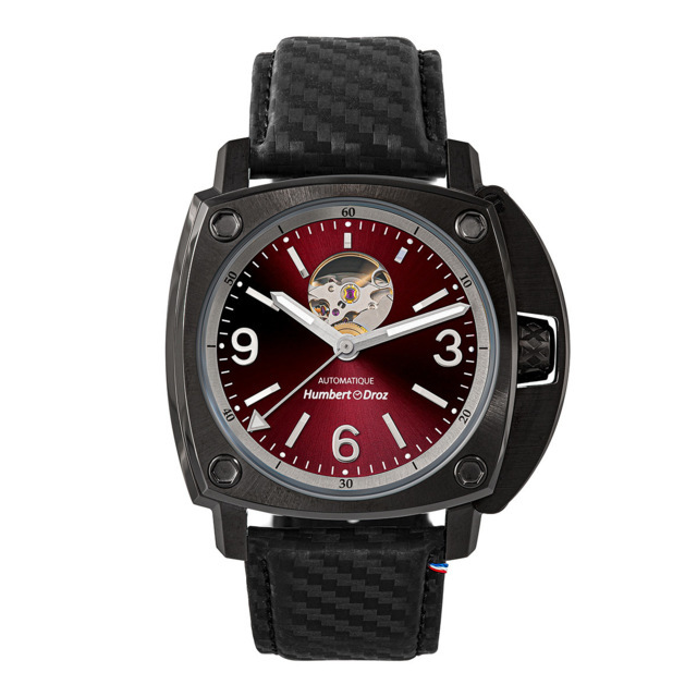 Montres Humbert Droz Homme HD1 Coeur Ouvert "Rubis"