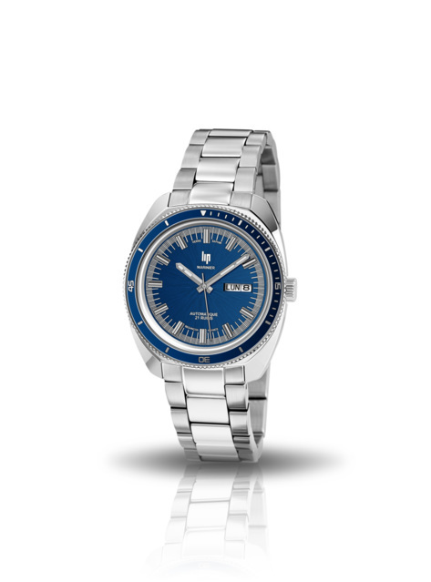 Montres Lip Homme Lip Marinier Automatique Bleur Saphier LIP MARINIER 671363 