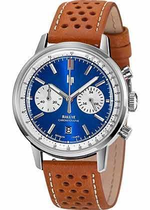 Montres Lip Homme LIP RALLYE MECA QUARTZ CHRONO 39.  671807