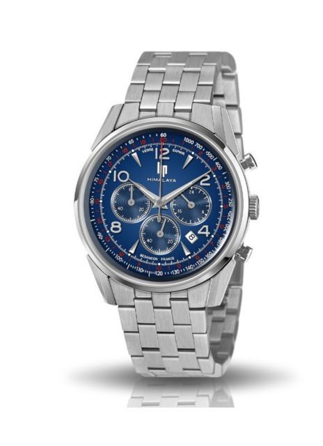 Montres Lip Homme Montre LIP HIMALAYA 40 CHRONO METAL  671710