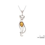 Collection Ambre PENDENTIF ARGENT AMBRE