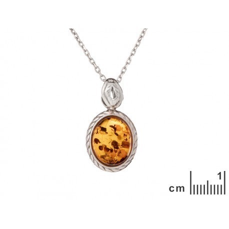 Collection Ambre PENDENTIF ARGENT AMBRE.KMOP1W
