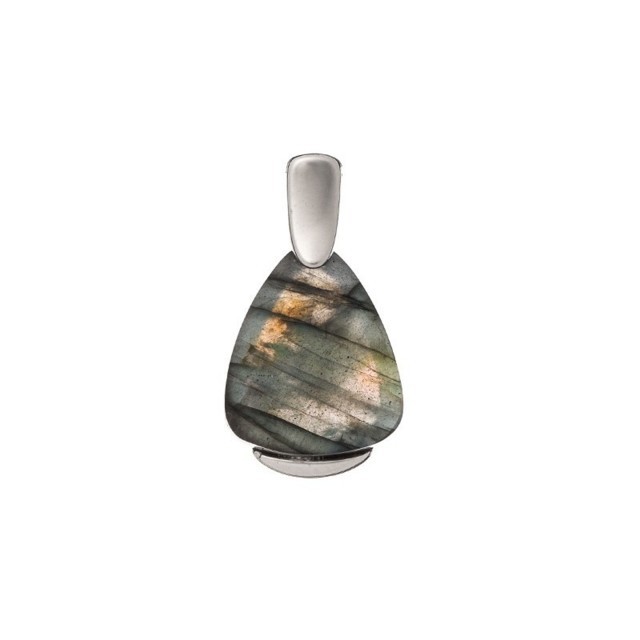 Collection Labradorite Pendentif Argent Labradorite CSA-PE027