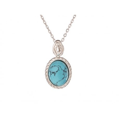 Collection Turquoise Pendentif Argent Tuquoise 