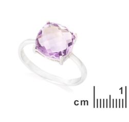 Collection Améthyste Bague argent Améthyste
