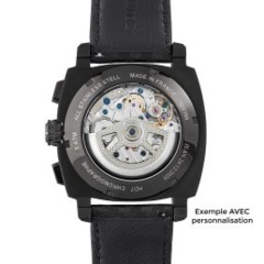 Montres Humbert Droz Homme HD7 PULSOMETRE ORANGE 1-150