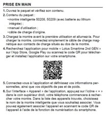 Montres Connectées Lotus Montre Connectée Lotus Smartime 50208.1