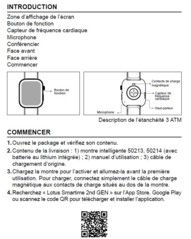 Montres Connectées Lotus Montre Connectée Lotus Smartime 50214/1