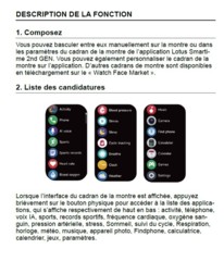 Montres Connectées Lotus Montre Connectée Lotus Smartime 50214/1