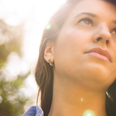 Bijoux Lotus Silver (Argent 925m/l) Boucles-Doreilles Lotus Silver LP3115-4/2