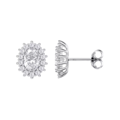 Bijoux Lotus Silver (Argent 925m/l) Boucles-Doreilles Lotus Silver LP3459-4/2