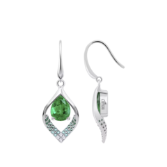 Bijoux Lotus Silver (Argent 925m/l) Boucles-Doreilles Lotus Silver LP3711-4/3