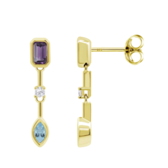 Bijoux Lotus Silver (Argent 925m/l) Boucles-Doreilles Lotus Silver LP3882-4/2