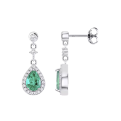 Bijoux Lotus Silver (Argent 925m/l) Boucles-Doreilles Lotus Silver LP1592-4/5