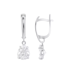 Bijoux Lotus Silver (Argent 925m/l) Boucles-Doreilles Lotus Silver LP3809-4/1