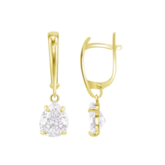 Bijoux Lotus Silver (Argent 925m/l) Boucles-Doreilles Lotus Silver LP3809-4/2