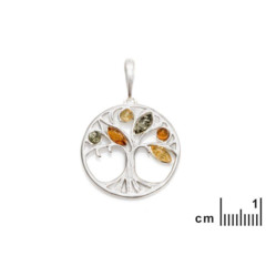 Collection Ambre PENDENTIF ARGENT AMBRE AJW6-1003MR