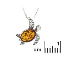 Collection Ambre COLLIER ARGENT AMBRE SA4023POR