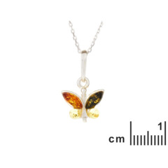 Collection Ambre PENDENTIF ARGENT AMBRE AR-PE06M