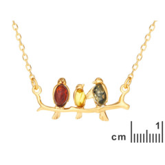 Collection Ambre PENDENTIF ARGENT AMBRE GI-CLO13MD