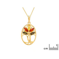 Collection Ambre PENDENTIF ARGENT AMBRE AJW6-1025MD