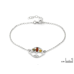 Collection Ambre BRACELET ARGENT AMBRE AJB3-593MR
