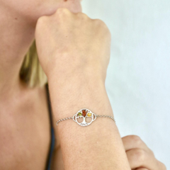 Collection Ambre BRACELET ARGENT AMBRE AJB3-593MR