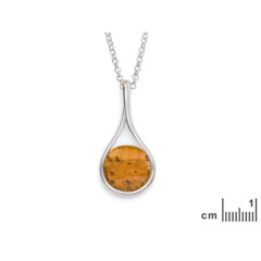 Collection Ambre PENDENTIF ARGENT AMBRE KL452-19NR