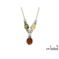 Collection Ambre PENDENTIF ARGENT AMBRE KM259NR