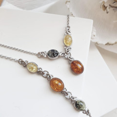 Collection Ambre PENDENTIF ARGENT AMBRE KM259NR