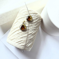 Collection Ambre PENDENTIF ARGENT AMBRE KL-PE01R