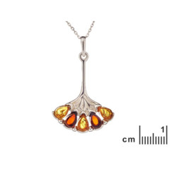 Collection Ambre PENDENTIF ARGENT AMBRE KL20PR
